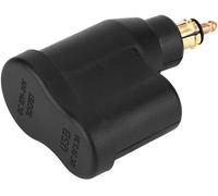 Tgrw-Prise Moto Européenne, Double Prise Usb Europé Enne Chargeur De Voiture Pour Cigare Usb Adaptateur Chargeur Allume Cigare Adapté Aux Motos Hella, Din, Bmw Ou Aux Prises De Courant Européennes