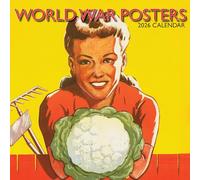 TGSC | Calendrier mural familial 2026 avec grande grille pour l'organisation de la maison ou du bureau - Calendrier mural 2026/2025 - Poster de la guerre mondiale - 16 mois (septembre 2025 à décembre