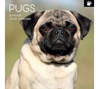 TGSC | Calendrier mural familial 2026 carlins sur 16 mois (septembre 2025 à décembre 2026) | Planificateur avec grande grille pour l'organisation de la maison ou du bureau - Chiens 2026/2025