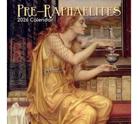 TGSC | Calendrier mural familial 2026 pré-raphaélites 16 mois (septembre 2025 à décembre 2026) | Planificateur avec grande grille pour l'organisation de la maison ou du bureau - Calendrier artistique