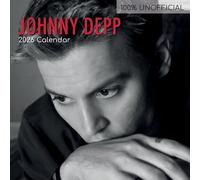 TGSC - Johnny Depp - Calendrier 2026 2026 familial mural carré 2026 au Royaume-Uni | Planificateur avec grande grille pour l'organisation de la maison ou du bureau - Icônes de célébrités 2026/2025