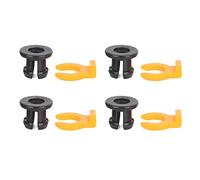 TGSEJTO Pièces de l'imprimante 3D 4pcs / lot Connecteurs pneumatiques Clips Collet for HOLEND EXTRUDER Bowden PTFE Raccords de Tube 1,75 mm Filament (Color : Orange Clip 4set)
