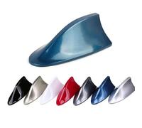 TGSPYXCH Voiture Antennes Aileron Requin pour VW Tiguan Tiguan 2 Tiguan 1 Polo Mk4 Polo 2000-2024 2025 Roof Antenna Réception Améliore Le Signal Radio Exterieur Accessoire,Bluestyle