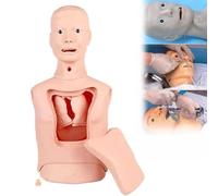 TGTHDD Mannequin d'intubation multifonctionnel - Modèle avancé de soins d'intubation nasogastrique et de trachéotomie avec fonction de lavage gastrique, idéal pour les étudiants en médecine et les