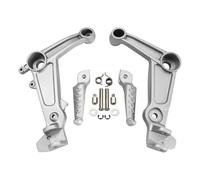 TGUQANM Repose-Pieds Moto Compatible avec Aprilia pour RS660 2021 2022 2023 2024 2025 2B005202 Ensemble Supports Montage Repose Pieds Avant pour Conducteur Pièces De Rechange Mise À Niveau De Moto