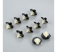 TGVSELPJ Accessoires de Voiture Clips De Panneau De Porte Intérieure De Voiture, 10 Pièces/lot, Panneau De Garniture pour Polo pour 6N1 pour 6N2, Fixation De Voiture en Plastique