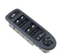 TGVSELPJ Commutateur de fenêtre Accessoires De Voiture 2007-2013 2012 2011 2010 2009 2008 pour Citroën pour C5, Bouton De Commande De Lève-vitre Principal Avant Gauche