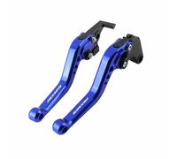 TGVSELPJ Pièce de moto Accessoires Moto - Leviers De Frein Et D'embrayage Courts Avec Poignées Réglables Pour H-onda Pour Grom 125 MSX125 MSX 2013-2024(Turquesa)