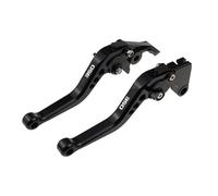 TGVSELPJ Pièce de moto Accessoires Moto : Leviers De Frein Et D'embrayage Courts, Poignées Réglables Pour Y-AMAHA XT350 XT 350 1985-1995 DT 80 (53V) 1985-1991(Nero)