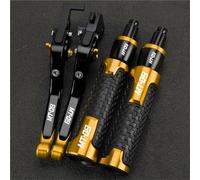 TGVSELPJ Pièce de moto Accessoires Moto : Poignées De Guidon Réglables Pour Leviers D'embrayage Et Frein Pour Y-AMAHA MT-09 MT09 FZ09 Tracer 900 GT FZ 09 2021-2024