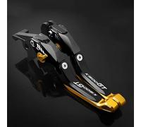 TGVSELPJ Pièce de moto Leviers De Frein Et D'embrayage Pivotants Réglables Pour Moto Pour BMW K1600GT GTL K1600B 2011-2016(Black 1)