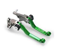 TGVSELPJ Pièce de moto Leviers De Frein Et D'embrayage Pour Moto - Accessoires Poignées Freins Pour KAWASAKI KLX125 D-TRACKER 125 2010-2016 KLX(Green)