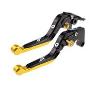 TGVSELPJ Pièce de moto Leviers D'embrayage Pivotants, Poignées De Commande, Pièces Moto, Levier Frein Réglable Pour Y-AMAHA XT350 1985-1995 XT 350(Black 4)