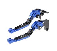 TGVSELPJ Pièce de moto Leviers D'embrayage Pivotants, Poignées De Commande, Pièces Moto, Levier Frein Réglable Pour Y-AMAHA XT350 1985-1995 XT 350(Turquesa)