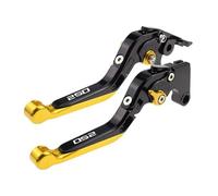 TGVSELPJ Pièce de moto Leviers D'embrayage Pivotants, Poignées De Commande, Pièces Moto, Levier Frein Réglable Pour CFMOTO 250NK 250 NK 2019-2021(Black 3)