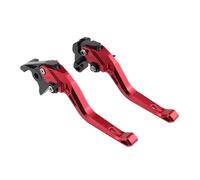 TGVSELPJ Pièce de moto Pièces De Moto Leviers Frein Et D'embrayage Pivotants Poignées Commande Pour Aprilia Pour Pegaso 650 2005-2010 2009 2008 2007 2006(Rosso)