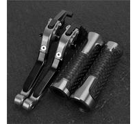 TGVSELPJ Pièce de moto Poignées De Commande - Accessoires Moto Leviers Frein Et D'embrayage Pivotants Réglables Pour Kawasaki ZX1400 ZX14R ZZR1400 2006-2017(Black3)