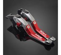TGVSELPJ Pièce de moto Poignées De Commande Leviers D'embrayage Et Frein Réglables Pour Motos Pour CFMOTO 800NK 800 NK(Rosso)