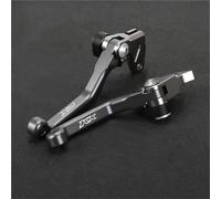 TGVSELPJ Pièce de moto Poignées De Commande Pour Moto : Leviers Frein Et D'embrayage Pivotants - Accessoires Pour Kawasaki KX60 1983-2003 KX 60 2002 2001(Gray 1)
