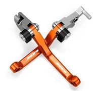 TGVSELPJ Pièce de moto Poignées De Commande Pour Moto - Leviers Frein Et D'embrayage Pivotants Accessoires Pour H-onda XR650R XR 650R XR650 R 2000-2006(Orange)