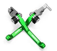 TGVSELPJ Pièce de moto Poignées De Commande Pour Moto - Leviers Frein Et D'embrayage Pivotants Accessoires Pour H-onda XR650R XR 650R XR650 R 2000-2006(Green)