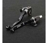 TGVSELPJ Pièce de moto Poignées De Commande Pour Moto : Leviers Frein Et D'embrayage Pivotants - Accessoires Pour Kawasaki KX60 1983-2003 KX 60 2002 2001(Black 1)