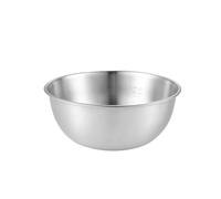 Tgz659 Bol mélangeur en acier inoxydable facile à nettoyer Argenté 21 cm