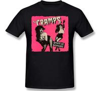Th-E CRA-Mps T-Shirts Men's Tops Short-Sleeve Crewneck Cotton Tees M