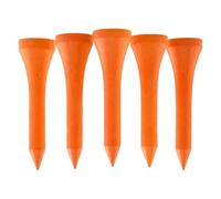 TH Golf Lot de 100 tees de golf en bambou | Plusieurs couleurs et tailles | Tees de golf Castle | Tees de golf standard | Tees de golf en bambou respectueux de l'environnement et durable