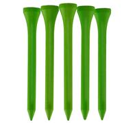 TH Golf Lot de 50 et 100 tees de golf en bambou 70 mm Plusieurs options de couleur | Tees de golf en bambou durables de qualité supérieure respectueux de l'environnement et durable, vert fluorescent,