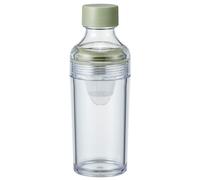 Th infus froid Hario en bouteille portable 160 ml, vert fum