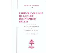 Th n114 - l'historiographie de l'eglise des remiers siecles - Bernard Pouderon - Beauchesne - broché - Livre