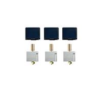TH1000XUE for flsun V400 - Kit de buse Hotend for imprimante 3D, avec Manchon en Silicone, pièces d'extrudeuse, tête d'impression, Bloc Thermique en Laiton, Gorge plaquée cuivre