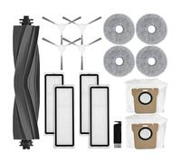 TH1000XUE Pièces de Rechange compatibles for aspirateur Robot for dreame L10S for Ultra / L10 for Ultra, Accessoires, Brosse Principale, Sacs à poussière