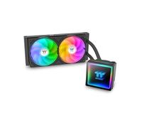 Thermaltake Watercooling AIO TH240 V3 ARGB – Waterblock miroir infini, pompe rotative – Noir