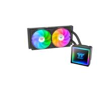 Thermaltake Watercooling AIO TH240 V3 ARGB – Waterblock miroir infini, pompe rotative – Noir