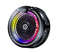 TH25pro Refroidisseur de téléphone avec intelligence thermique alimentée par l'IA et refroidissement semi-conducteur de 15 W pour des performances à long terme (noir)