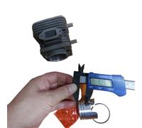 TH34 ASSEMBLAGE DE CYLINDRE 37MM 2,5CC SEGMENTS DE PISTON PIN CLIPS ASSY Compatible avec les pièces de moto automobile pour le numéro de pièce TH34D 2 CYCEL 34CC ZYLINDER KIT(Piston Kit)