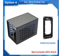 TH3P4G3-Coque compatible avec Thunderbolt GPU Dock Exteral Carte graphique Exteral Cadre métallique Plaque acrylique pour ATX SFX FEX (1U) Alimentation électrique - Type SFX-FLEX