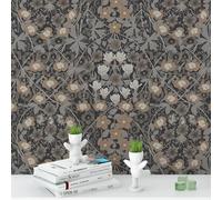 TH8094-10 Papier peint autocollant amovible en vinyle pour décoration de la maison, atelier et bureau 43,9 x 1 000,8 cm