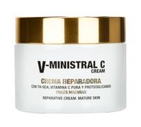 Thader Pharma Crème réparatrice pour le visage V-Ministral C, idéale pour les peaux matures, 50 ml
