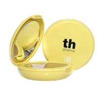 Thader Pharma Maquillage compact avec protection solaire 50+ au fini mat et soyeux, 15 g (Sable)