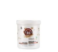 Thader Pharma Masque effet anti-frisottis Provitamine B5 et huiles de Coco et de Lin, idéal pour les cheveux colorés ou méchés, 700 ml