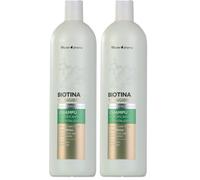 Thader Pharma Shampooing Fortifiant et Revitalisant à la Biotine et au Gingembre, 1000 ml (Lot de 2)