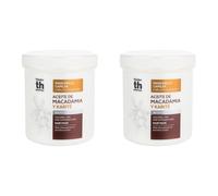 Thader Th Pharma Macadamia/Beurre de Karité Masque Capillaire 700 ml (Lot de 2)