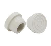 Thaekuns Lot de 2 butoirs d'échelle de piscine creusée en caoutchouc pour tuyaux standard de 4,8 cm - Capuchons d'extrémité de marche pour échelle de piscine