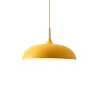 THAELY Éclairage Lustre De Plafond en Métal Suspension De Plafond Industrielle Multicolore Unique Grand Abat-Jour De 45 Cm, Raccord De Lampe E27 Réglable Exquis pour Îlot De Cuisine, Couloir