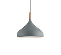 THAELY Éclairage Moderne Lampes Suspendues Industrielles Lampe Suspendue Au Plafond Couleur Macaron Ø24cm Plafonnier Exquis pour Chambre À Coucher, Cuisine, Salon, Chambre De Fille