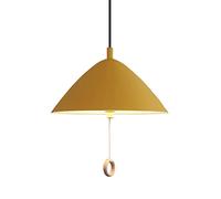 THAELY Lampe Suspendue De Barre Lustres Industriels Vintage avec Abat-Jour Conique en Métal, Suspension Nordique À Une Tête Luminaire Suspendu À Options Multicolores pour Évier D'îlot Cuisine