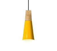 THAELY Plafonnier Semi-encastré Lampe De Grange Suspendue Au Plafond Cone Abat-Jour Élégant De Couleur Macaron Nordique Luminaire Suspendu Réglable pour Salle À Manger Et Salon, Lampe De Nuit